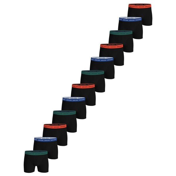 Black/Blue/Green/Orange