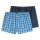 SCHIESSER mens woven boxer shorts, 2-pack - woven fabric, pants, cotton