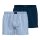TOM TAILOR Herren Web-Boxershorts, 2er Pack - Pure Cotton, Westside C, kariert