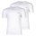 EMPORIO ARMANI Herren T-Shirts, 2er Pack - SOFT TOUCH BAMBOO VISCOSE, Rundhals, Stretch Viskose