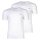 EMPORIO ARMANI Herren T-Shirts, 2er Pack - CORE LOGOBAND, Rundhals, Regular Fit, Stretch Cotton