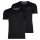 EMPORIO ARMANI Herren T-Shirts, 2er Pack - CORE LOGOBAND, V-Neck, Regular Fit, Stretch Cotton