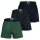 LACOSTE Herren Web-Boxershorts, 3er-Pack – Unterwäsche, Baumwolle