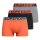 Superdry Herren Boxershorts, 3er Pack - Trunk Triple Pack, Logobund, Cotton Stretch