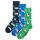 Happy Socks 3er Pack Unisex Socken - Geschenkbox, gemischte Farben