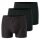 SCHIESSER Herren Boxershorts, 3er Pack - "95/5", Cotton Stretch, uni/gestreift