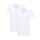 MUSTANG Herren T-Shirts, 2er Pack - Amado, Bio-Baumwolle, Single Jersey, V-Ausschnitt