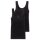 SCHIESSER Damen Unterhemden, 4er Pack - "Cotton Essentials", Trägertop, Baumwolle