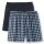 CALIDA Herren Web-Boxershorts, 2er Pack - Prints Benefits, Baumwolle, Single Jersey