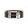 DIESEL Mens Belt - B-SHIFT II, Leather, Metal Buckle, Logo, Double-Sided