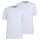OLYMP Herren T-Shirts, Rundhals, 2er Pack - Bodywear, Modern Fit, Baumwolle
