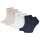JOOP! Damen Sneakersocken, 6er Pack - Daily Glam Organic GOTS Sneaker, Baumwoll-Mix, uni
