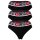 DIESEL Damen String, 3er Pack - UFST-STARS-THREEPACK, Tanga, Slip, Cotton Stretch