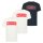 MUSTANG Herren T-Shirt  3er Pack - Austin, Big Logo, Bio-Baumwolle, Single Jersey