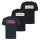 MUSTANG Herren T-Shirt  3er Pack - Austin, Big Logo, Bio-Baumwolle, Single Jersey