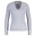 GANT Damen Cable-Strickpullover - STRETCH COTTON CABLE V-NECK, Zopfstrick