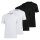 OLYMP Herren T-Shirts, Rundhals, 4er Pack - Bodywear, Modern Fit, Baumwolle