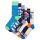 Happy Socks Herren Socken, 6er Pack - STAR WARS, Geschenkbox, Motivsocken