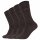 Camano Unisex Socken - Soft Socks, einfarbig, 4er Pack