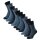 SCHIESSER Herren Socken, 10er Pack - "Bluebird", Baumwoll-Mix, uni/gemustert