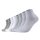 s.Oliver Unisex Socks, 8-Pack - Quarter, plain
