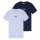 ellesse Herren T-Shirt 2er Pack - OLLIO 2, Kurzarm, Rundhals, Logo, Baumwolle, einfarbig