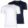 EMPORIO ARMANI Mens T-shirt, 2-pack - CORE LOGOBAND, round neck, regular fit, stretch cotton