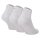 Tamaris Damen Quartersocken, 3er Pack - Comfort Cotton Quarter, einfarbig