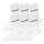 HUDDLE Unisex Socks, 6-Pack – Basic, Logo, Crew, Sports Socks, Solid Color