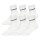 HUDDLE Unisex Socken, 6er Pack - Basic, Logo, Short Crew, Sportsocken, einfarbig