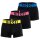 DIESEL Mens Boxershorts, 3-pack - DAMIEN-D-POP, trunks, cotton stretch