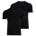 DSQUARED2 Mens T-shirts, 2-pack, V-neck - TWIN-PACK V-NECK T-SHIRT, Stretch Cotton