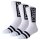 STANCE Unisex Socks, 3-pack - OG Crew, Logo, Crew Socks with Stripes