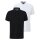s.Oliver Mens Polo Shirt, 2-pack – Basic, polo collar, cotton, plain