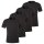 s.Oliver Men T-shirt, 4-pack – Basic, crew neck, cotton, plain