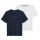 Marc OPolo Denim Herren T-Shirt, 2er Pack - Relaxed Fit, Baumwolle, Logo, einfarbig