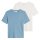 Marc OPolo Denim Herren T-Shirt, 2er Pack - Slub-Jersey-Qualität, Regular Fit, Baumwolle, einfarbig