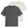 Marc OPolo Denim Herren T-Shirt, 2er Pack - Regular Fit, Baumwolle, Logo, einfarbig