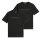 Marc OPolo Herren T-Shirt, 2er Pack - Big-Logo, Regular Fit, Baumwolle, Logoprint, uni