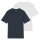 Marc OPolo Herren T-Shirt, 2er Pack - Small-Logo, Regular Fit, Baumwolle, uni