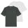 Marc OPolo Herren T-Shirt, 2er Pack - Small-Logo, Regular Fit, Baumwolle, uni