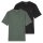 Marc OPolo Herren T-Shirt, 2er Pack - Small-Logo, Regular Fit, Baumwolle, uni