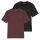 Marc OPolo Herren T-Shirt, 2er Pack - Small-Logo, Regular Fit, Baumwolle, uni