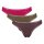 Sloggi womens thongs, 3-pack - GO Crush String C3P, pants, stretch cotton