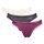Sloggi womens thongs, 3-pack - GO Crush String C3P, pants, stretch cotton
