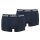 Levis Men Boxer Shorts, 2-pack - Logo Trunk 2P, logo waistband, stretch cotton, plain