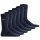 LACOSTE Unisex Socks, 6-pack – Long Cotton Blend Jersey Socks, Business Socks, Logo, Plain