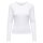 ONLY Women Ribbed Long-Sleeved T-Shirt - ONLVAL O-NECKT SWEAT, Crew Neck, Regular Fit, Stretch Cotton, Plain