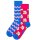 Happy Socks Unisex Socken, 2er Pack - Geschenkbox, Farbmix