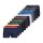 JACK&JONES Mens Boxer Shorts, 12-pack - JACSOLID TRUNKS, Cotton Stretch, Logo Waistband